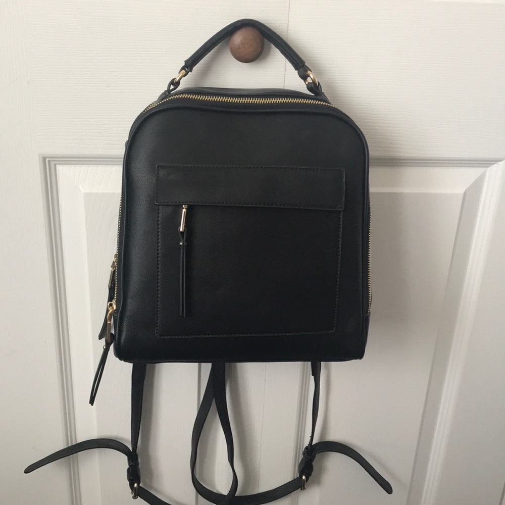 Cute Small Black packpack NOT mini